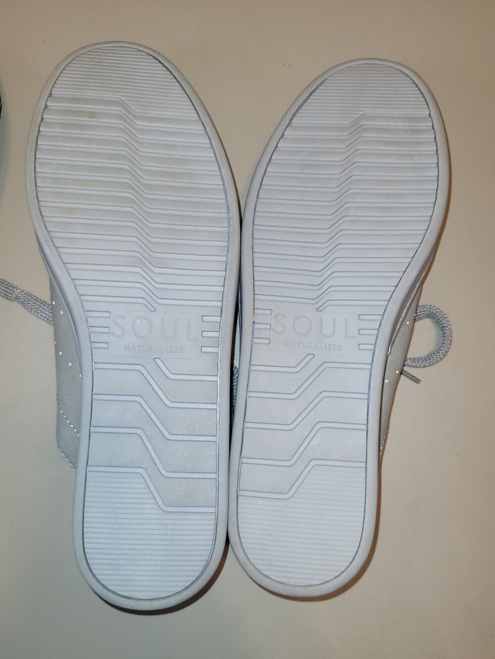 Soul Naturalizer Kemper Fossil Gray Lace-Up Mules. Size 9M - Like New Condition! - Picture 5 of 5